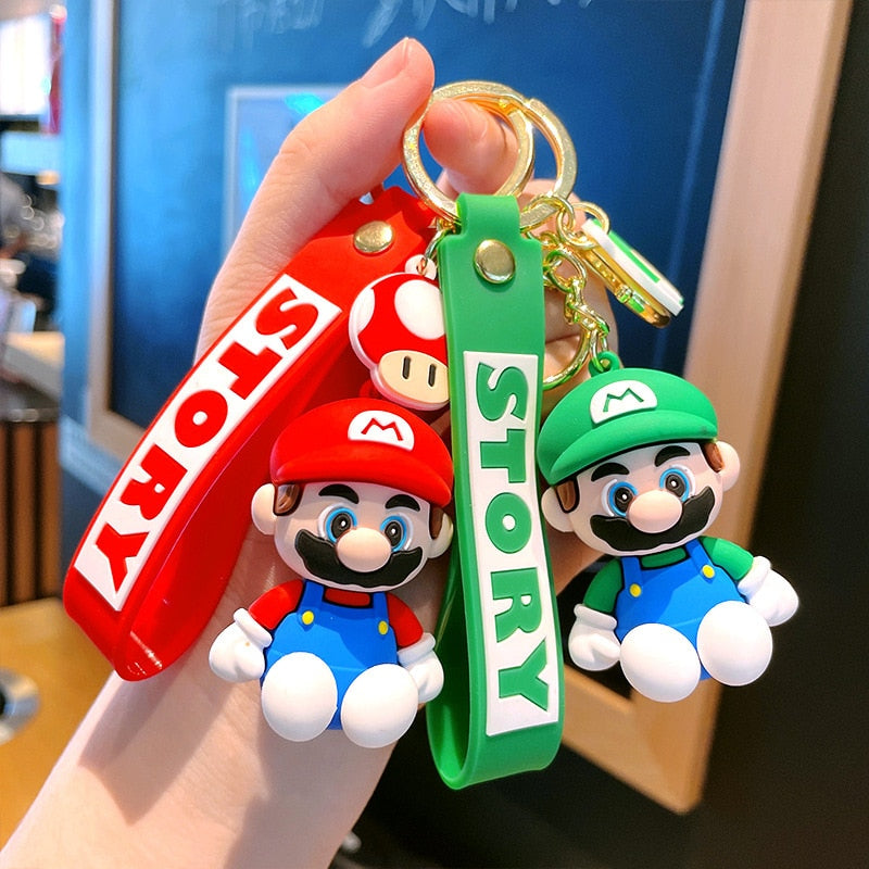 Porte-clés figurine Super Mario