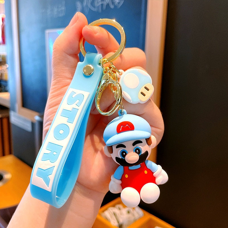 Porte-clés figurine Super Mario