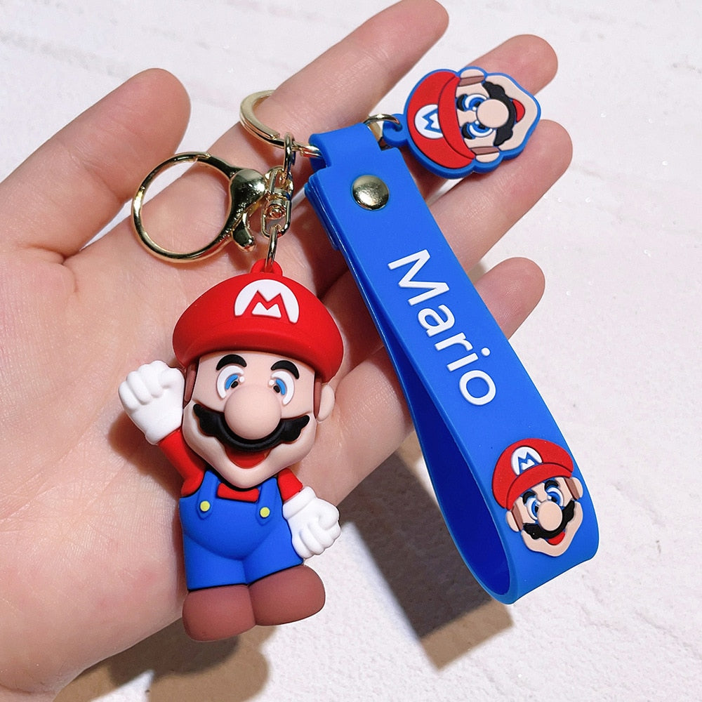 Porte clés personnages Super Mario