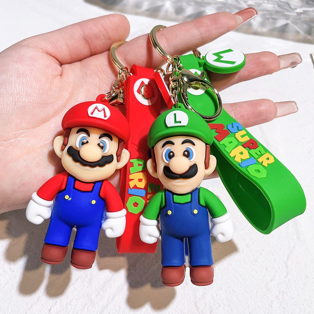 Porte clés personnages Super Mario