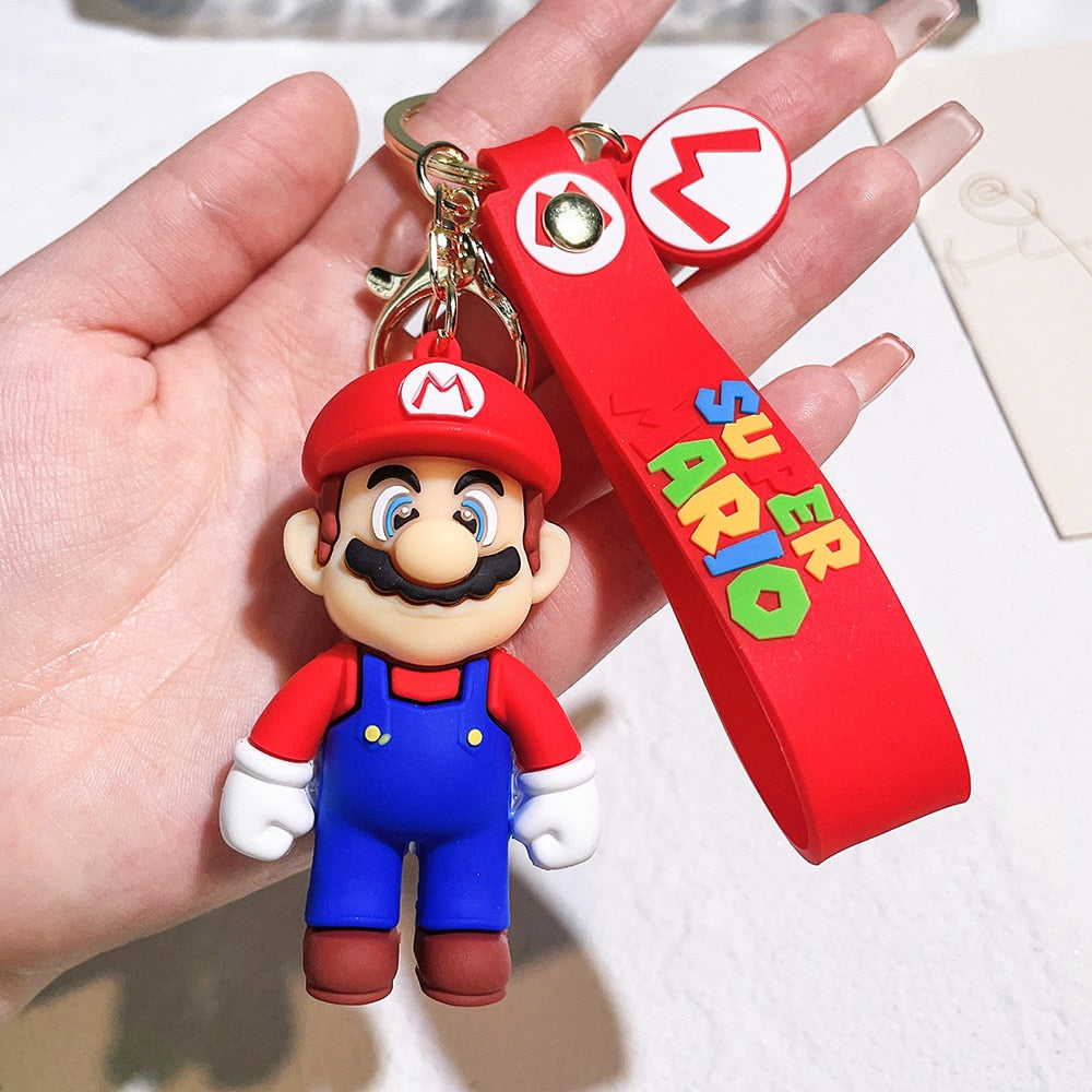 Porte clés personnages Super Mario