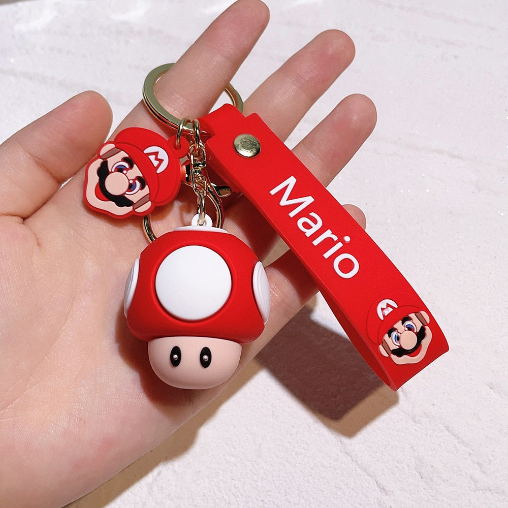 Porte clés personnages Super Mario