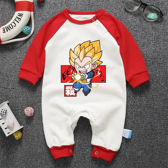 Grenouillère Enfant DBZ Vegeta Super Saiyan