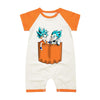 Grenouillère Enfant DBZ Goku & Vegeta Blue