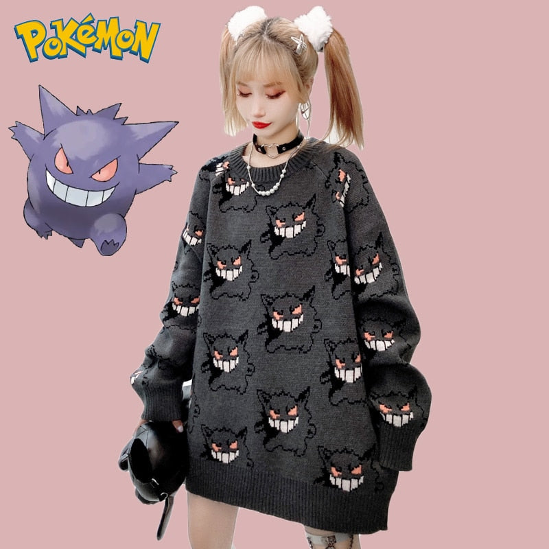 Pull Anime Pokemon Ectoplasma