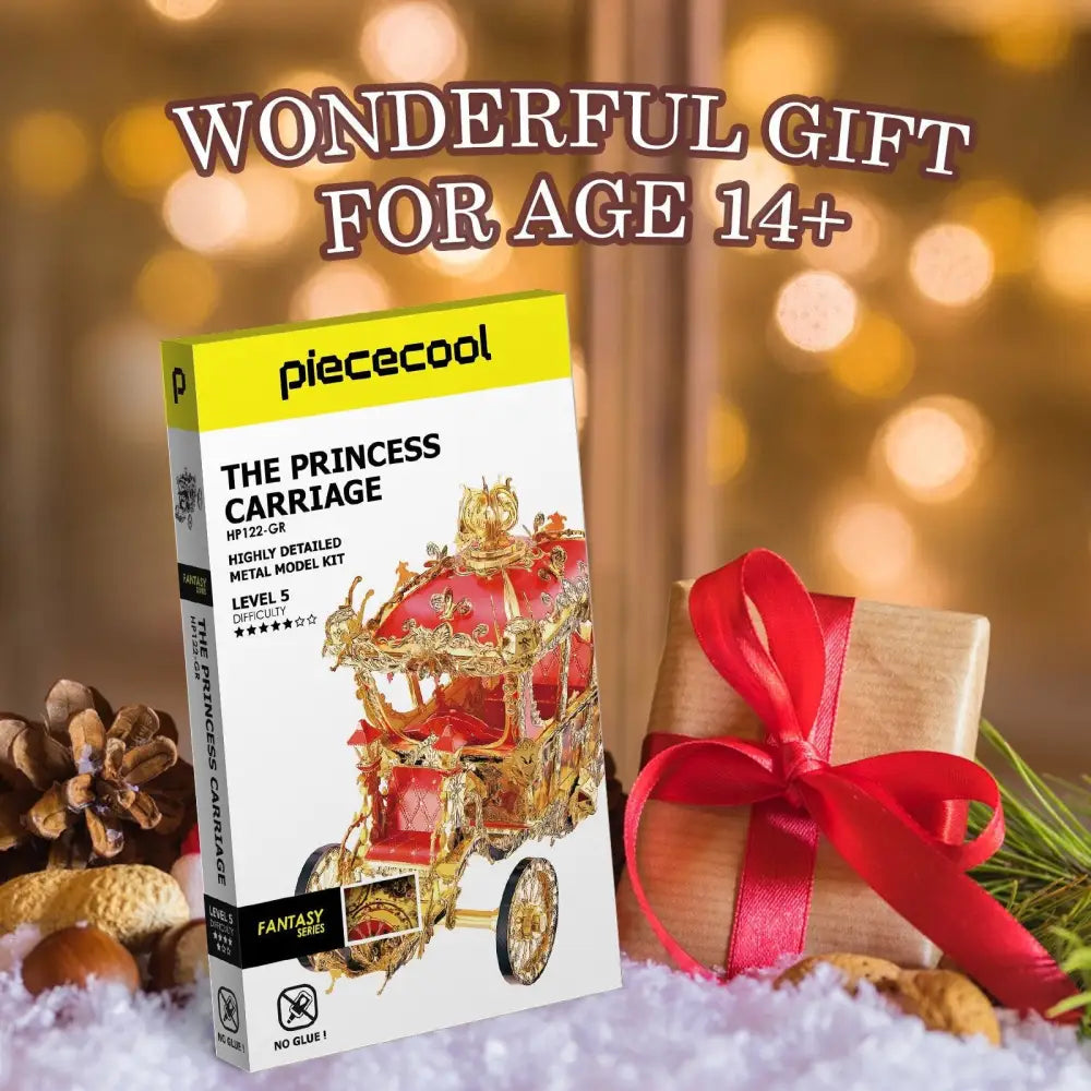 Puzzle 3D en métal Carrosse de princesse