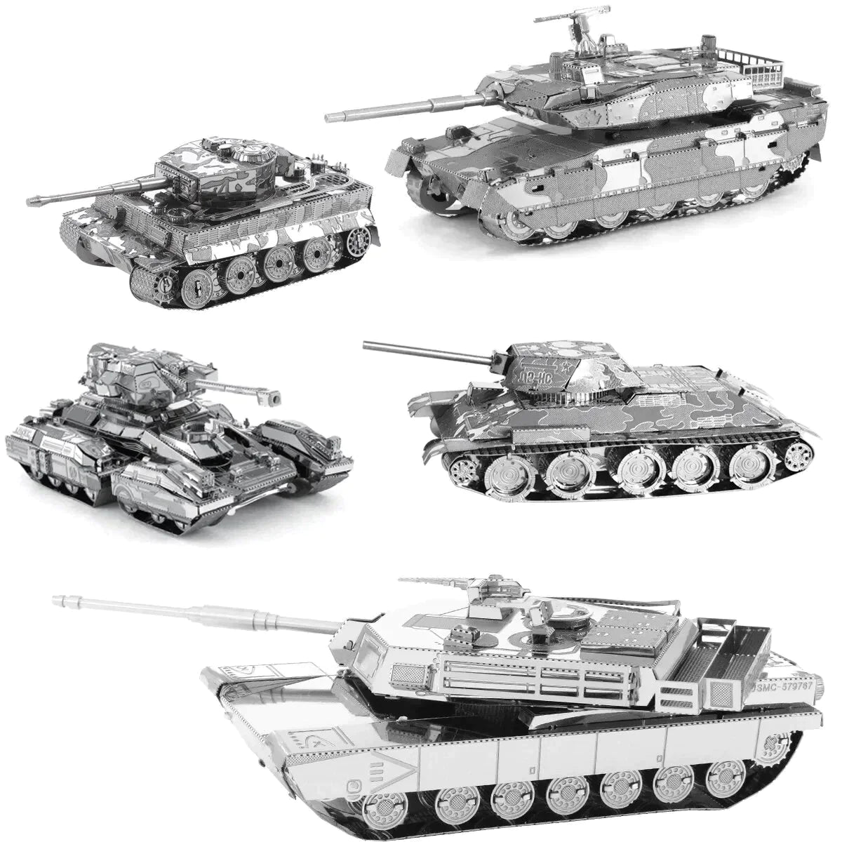 Puzzle Creative Tank 3D