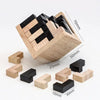 Puzzle Cube Bois 3D Créatif