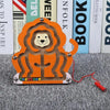 Puzzle de labyrinthe en bois en forme d'animal