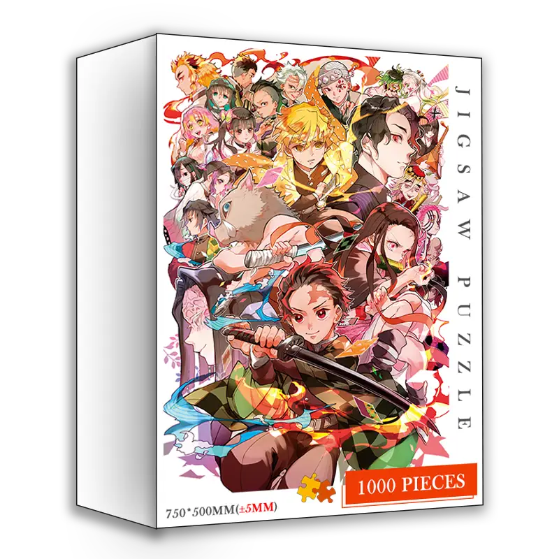 Puzzle en bois 1000 pièces Demon Slayer