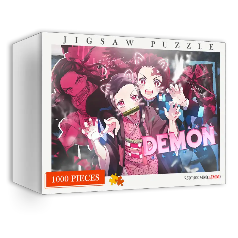 Puzzle en bois 1000 pièces Demon Slayer