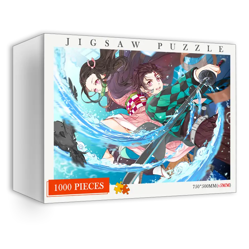 Puzzle en bois 1000 pièces Demon Slayer