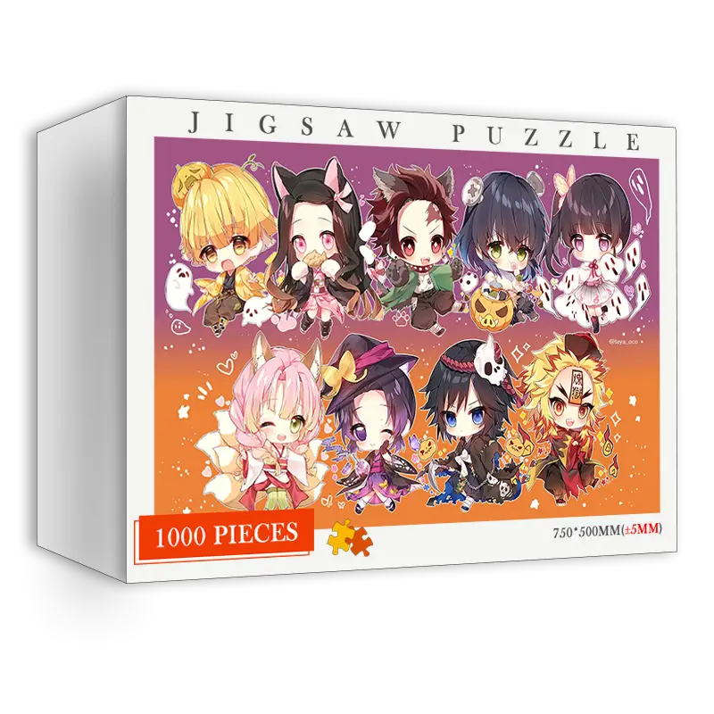 Puzzle en bois 1000 pièces Demon Slayer
