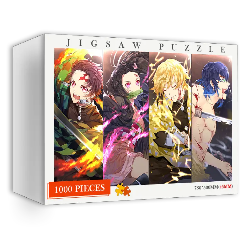 Puzzle en bois 1000 pièces Demon Slayer
