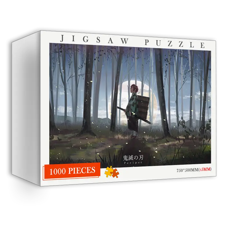 Puzzle en bois 1000 pièces Demon Slayer