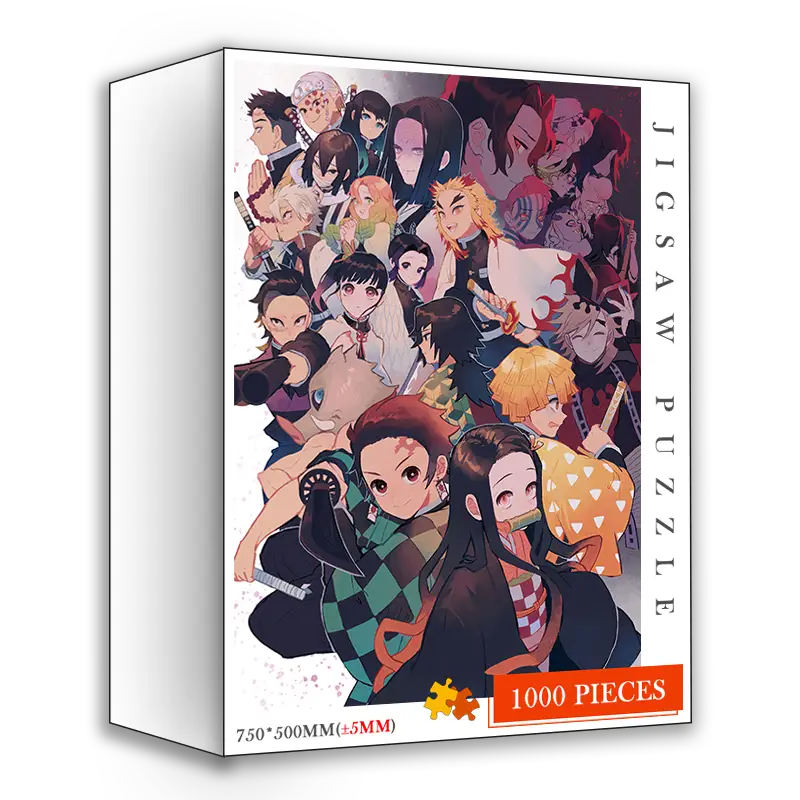 Puzzle en bois 1000 pièces Demon Slayer