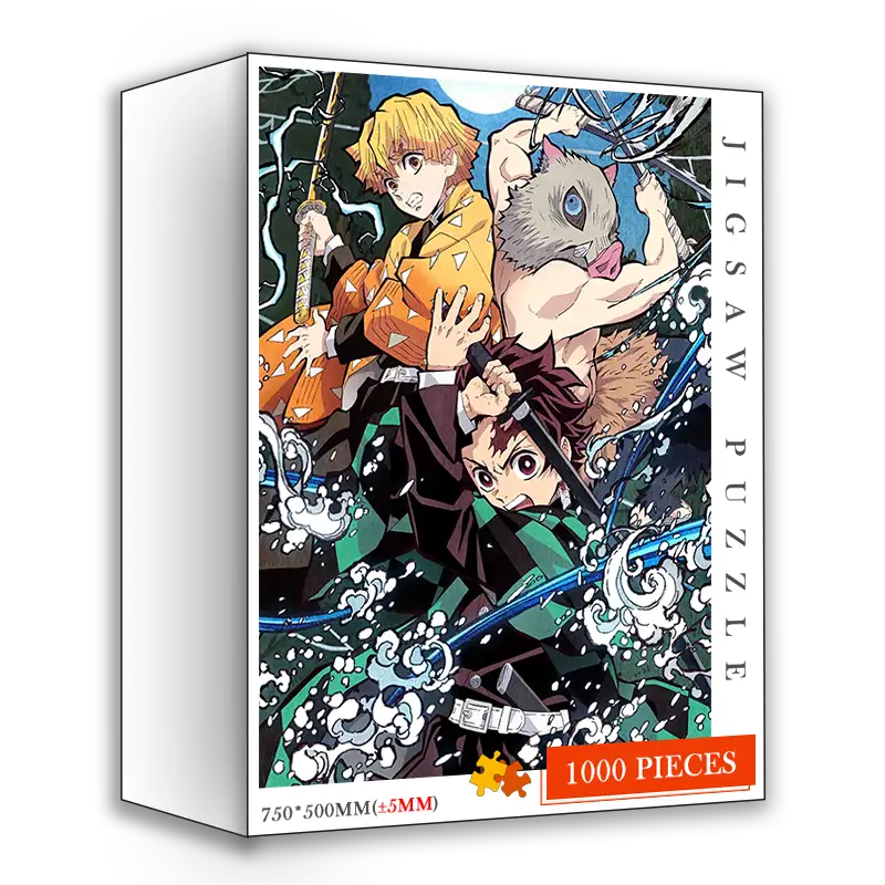 Puzzle en bois 1000 pièces Demon Slayer
