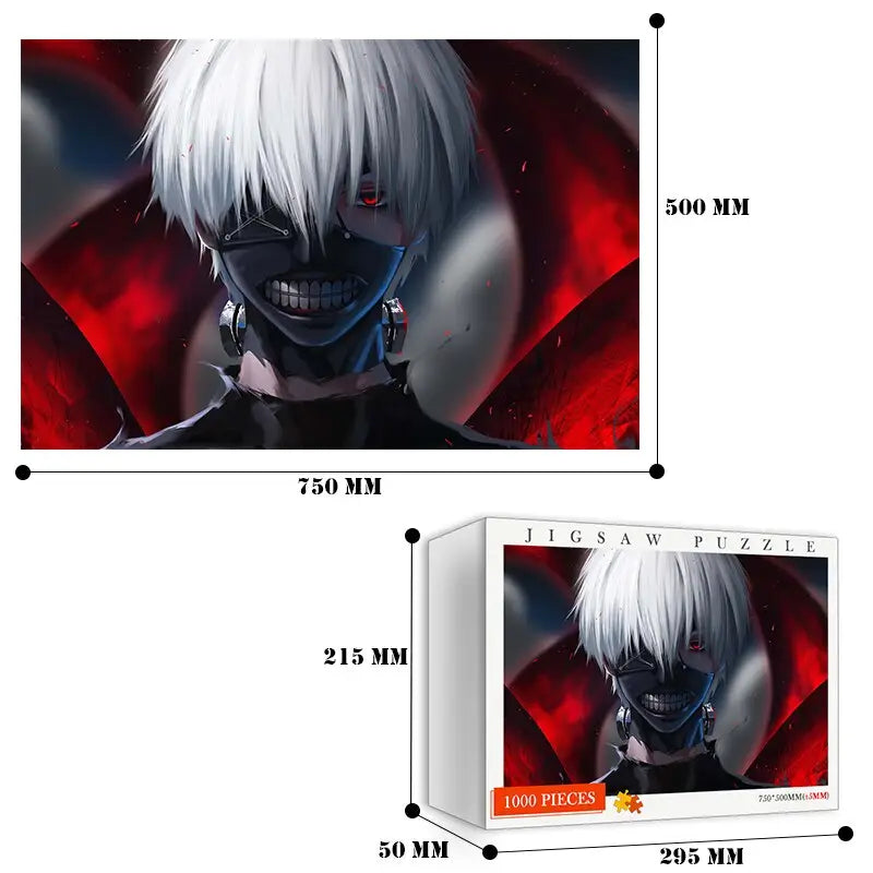 Puzzle en bois 1000 pièces Tokyo Ghoul