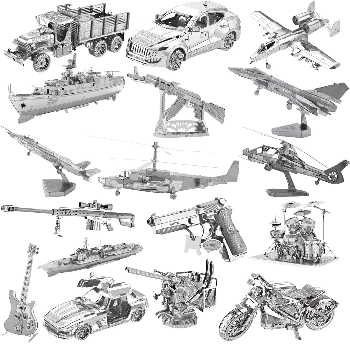 Puzzle Métal 3D Véhicule