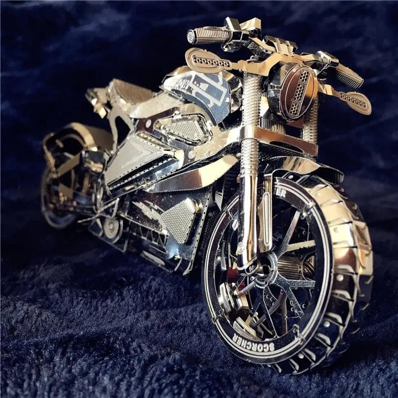 Puzzle métallique 3D adultes Moto Nanyan