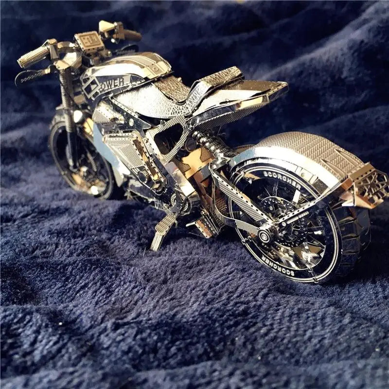 Puzzle métallique 3D adultes Moto Nanyan