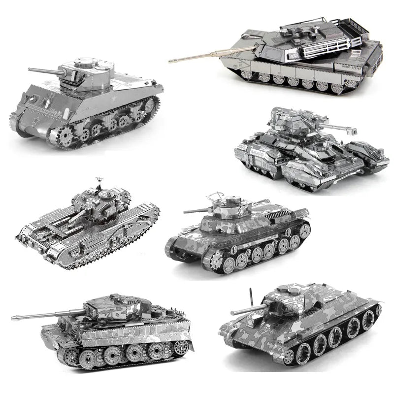 Puzzle 3D Tanks réaliste