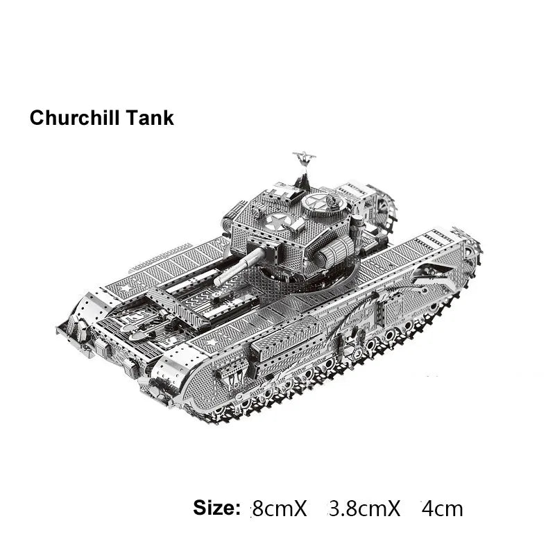 Puzzle 3D Tanks réaliste