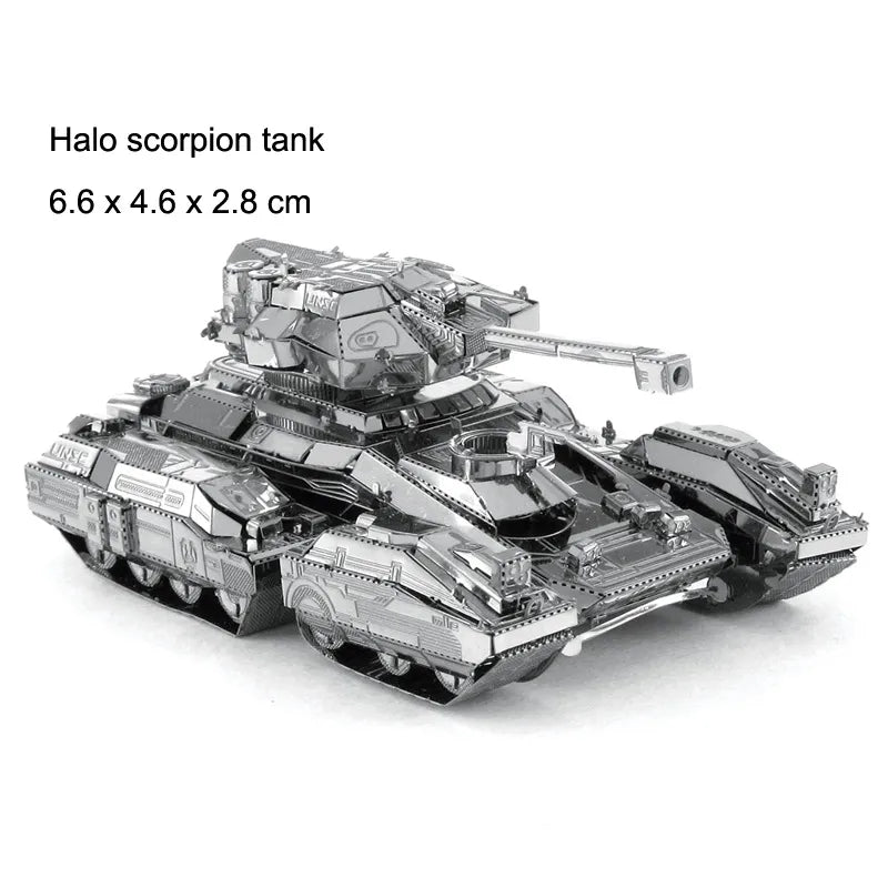 Puzzle 3D Tanks réaliste