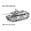 Puzzle 3D Tanks réaliste