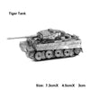Puzzle 3D Tanks réaliste