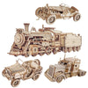 Collection de Puzzles 3D en Bois de Qualité