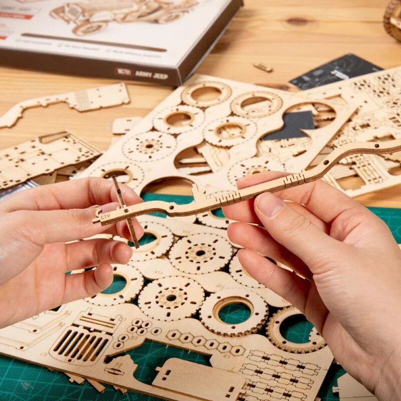 Collection de Puzzles 3D en Bois de Qualité