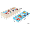 Puzzle Éducatif Famille ourson et éléphant