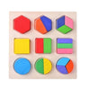 Puzzle en bois d'apprentissage des formes