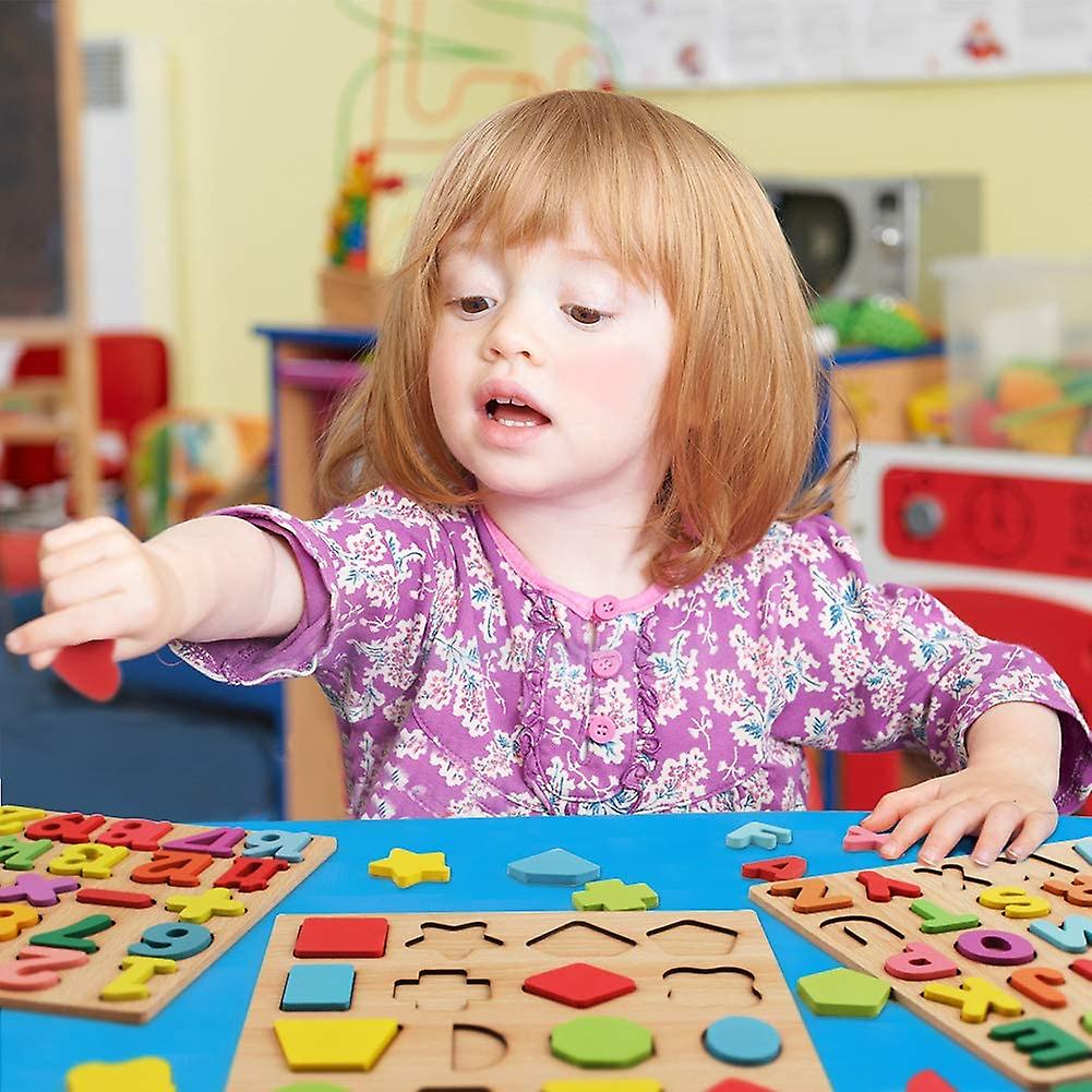 Puzzle en Bois 3D pour l'Éducation Précoce