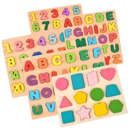 Puzzle en Bois 3D pour l'Éducation Précoce