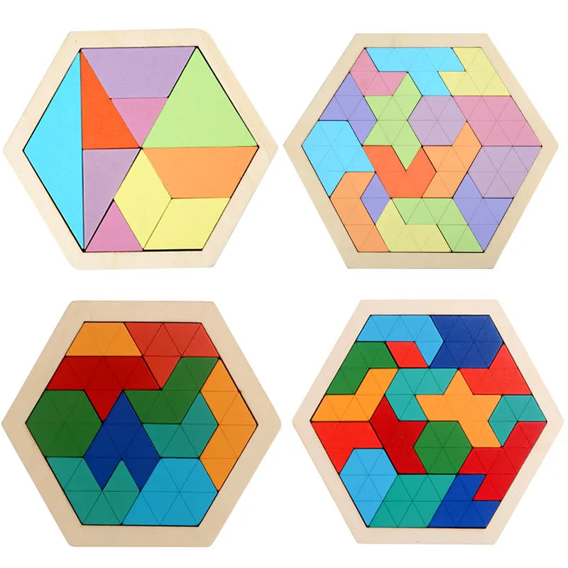 Puzzle Montessori en Bois