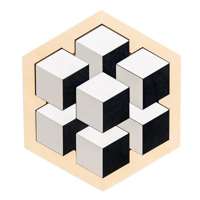 Puzzle Montessori en Bois