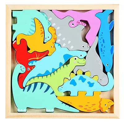 Puzzle Montessori en Bois