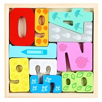 Puzzle Montessori en Bois