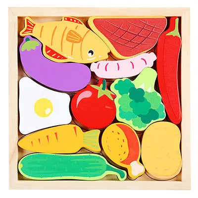 Puzzle Montessori en Bois