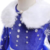 Robe Bleue de princesse Elsa