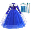 Robe Bleue de princesse Elsa