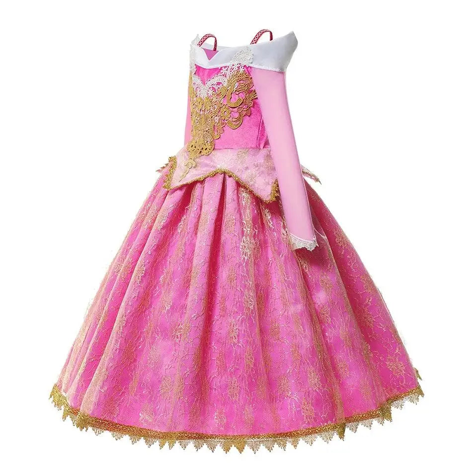 Robe Cosplay Aurore la belle au bois dormant
