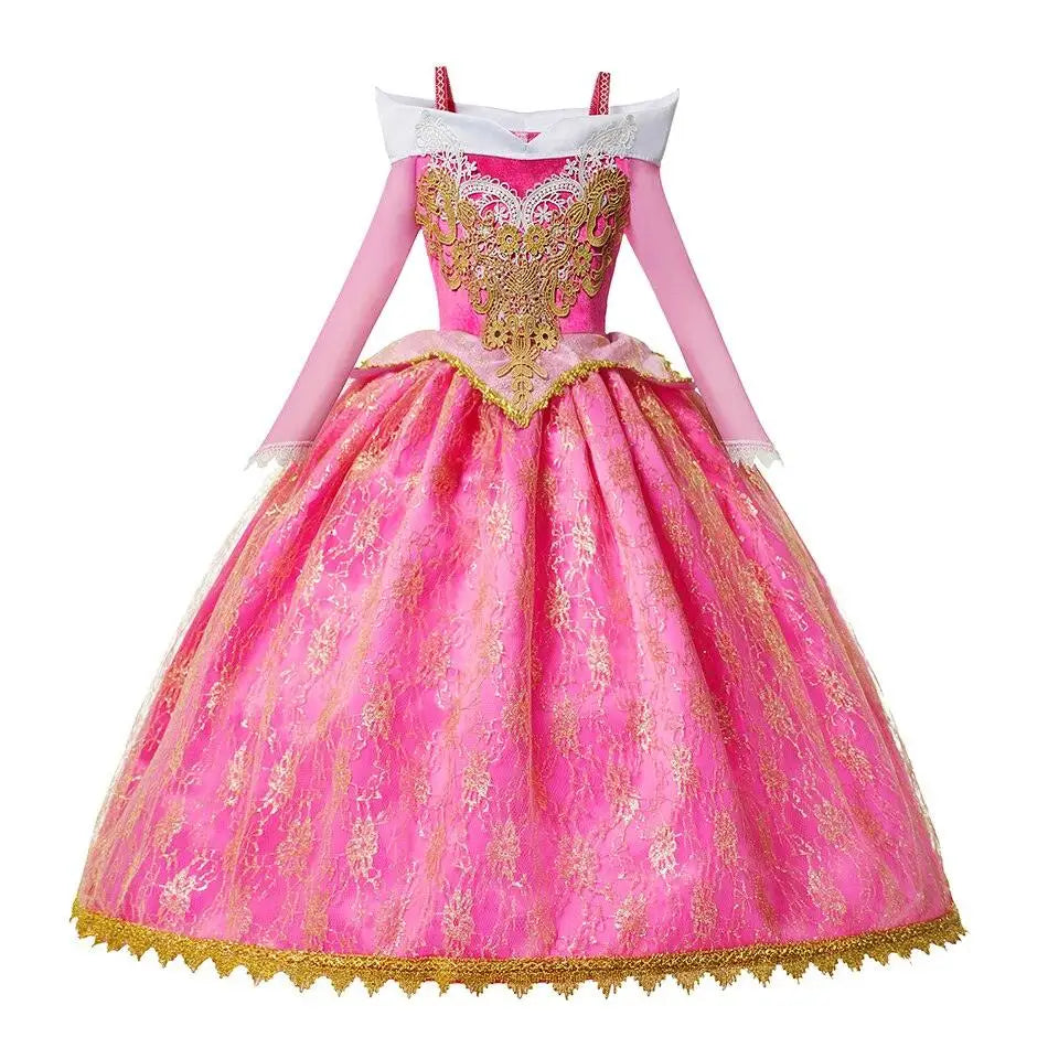 Robe Cosplay Aurore la belle au bois dormant