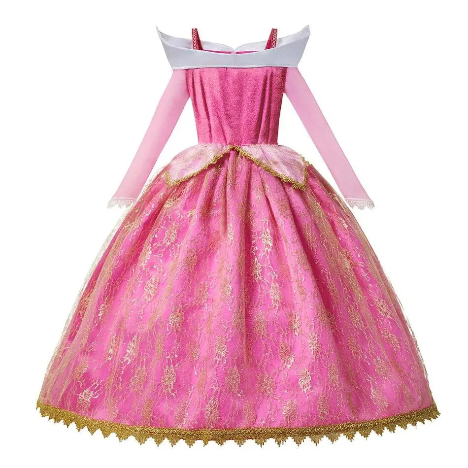 Robe Cosplay Aurore la belle au bois dormant