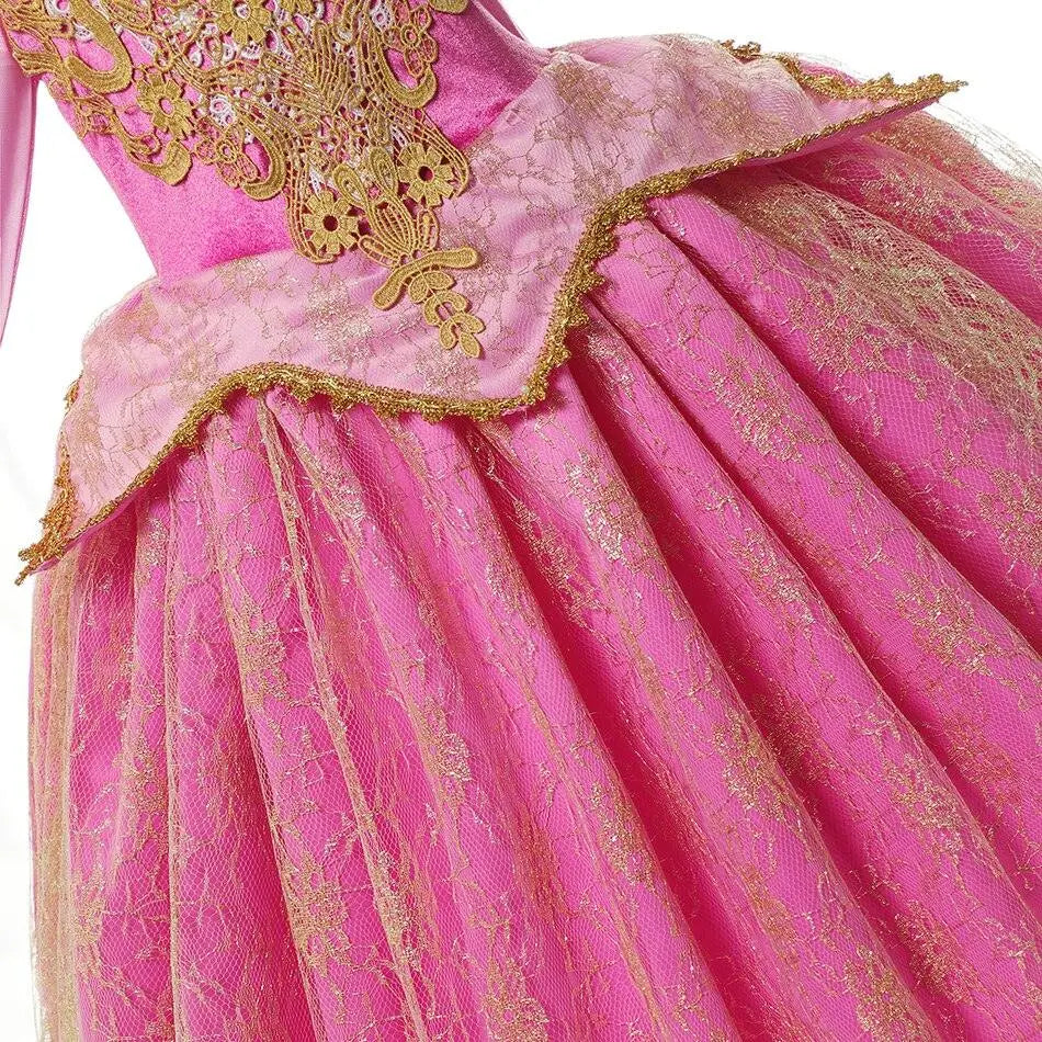 Robe Cosplay Aurore la belle au bois dormant