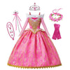 Robe Cosplay Aurore la belle au bois dormant