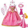 Robe Cosplay Aurore la belle au bois dormant