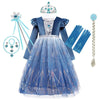 Robe de princesse Elsa Reine des neiges